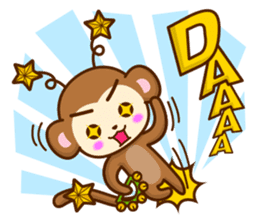 High spirits Monkey World sticker #401029