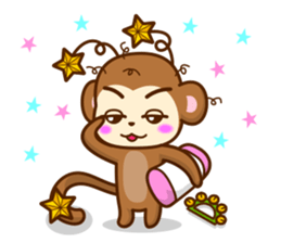 High spirits Monkey World sticker #401043