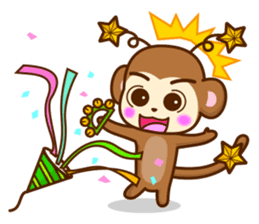 High spirits Monkey World sticker #401048