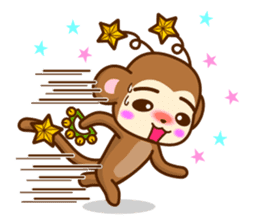 High spirits Monkey World sticker #401051