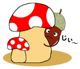 Friends of the acorn sticker #401082