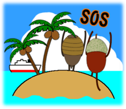 Friends of the acorn sticker #401092