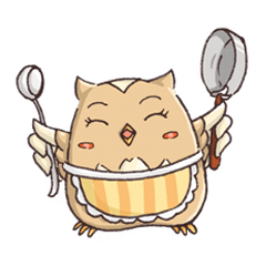 Owl Basket ~ Mother's Words ~