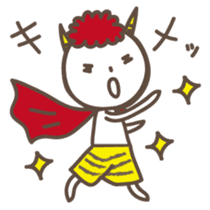 Naughty ogre boy YOSHIO sticker #401385