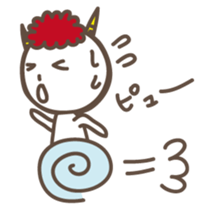 Naughty ogre boy YOSHIO sticker #401390