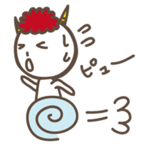 Naughty ogre boy YOSHIO sticker #401390