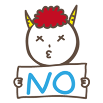 Naughty ogre boy YOSHIO sticker #401392