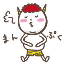 Naughty ogre boy YOSHIO sticker #401395