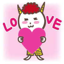 Naughty ogre boy YOSHIO sticker #401396