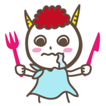 Naughty ogre boy YOSHIO sticker #401410