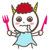 Naughty ogre boy YOSHIO sticker #401410