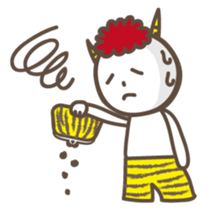 Naughty ogre boy YOSHIO sticker #401417