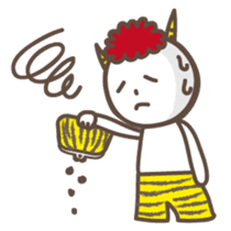 Naughty ogre boy YOSHIO sticker #401417