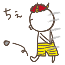 Naughty ogre boy YOSHIO sticker #401424