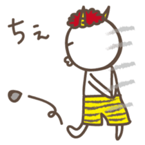 Naughty ogre boy YOSHIO sticker #401424