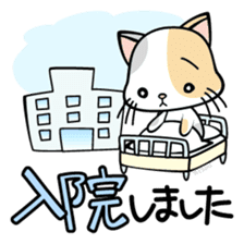 Feeling of the patient sticker #401969