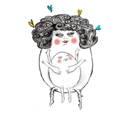 keep calm and boil egg sticker #402826