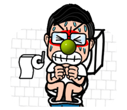 Maybe : Couple Fighting sticker #403568