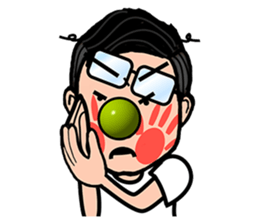 Maybe : Couple Fighting sticker #403574