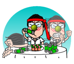 Maybe : Couple Fighting sticker #403599