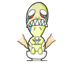 Turtle from the stars sticker #403655