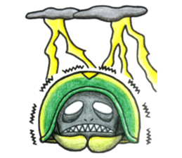 Turtle from the stars sticker #403662