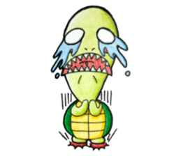 Turtle from the stars sticker #403664