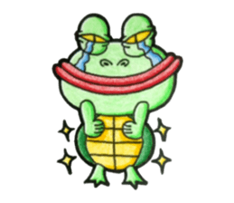 Turtle from the stars sticker #403671