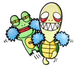 Turtle from the stars sticker #403674