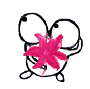 Flowersticker- Magokoro-kun and Flowers sticker #403843