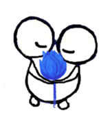 Flowersticker- Magokoro-kun and Flowers sticker #403855