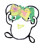 Flowersticker- Magokoro-kun and Flowers sticker #403856