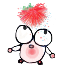 Flowersticker- Magokoro-kun and Flowers sticker #403859