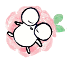Flowersticker- Magokoro-kun and Flowers sticker #403862