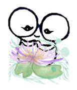 Flowersticker- Magokoro-kun and Flowers sticker #403863