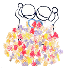 Flowersticker- Magokoro-kun and Flowers sticker #403864