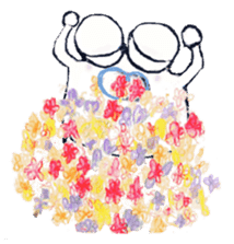 Flowersticker- Magokoro-kun and Flowers sticker #403864
