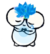 Flowersticker- Magokoro-kun and Flowers sticker #403874