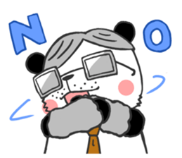 Mr.Panda sticker #404162