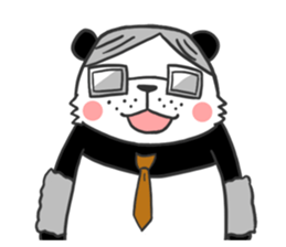 Mr.Panda sticker #404175
