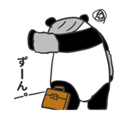 Mr.Panda sticker #404180