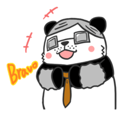 Mr.Panda sticker #404198