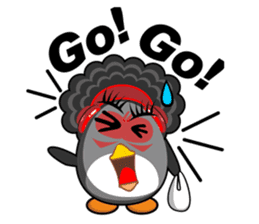 Penguin Auntie sticker #404612