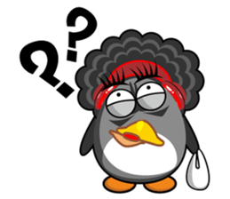 Penguin Auntie sticker #404615