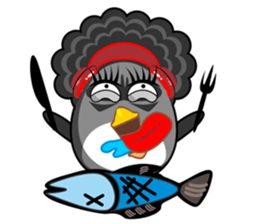 Penguin Auntie sticker #404619