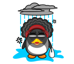 Penguin Auntie sticker #404624