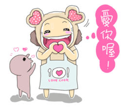 Taiwan grandmother 01 sticker #404723