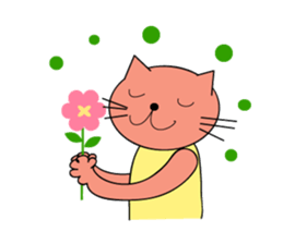 Kawaii!!! cat sticker sticker #404808