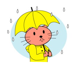 Kawaii!!! cat sticker sticker #404817