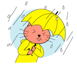 Kawaii!!! cat sticker sticker #404818